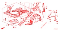 KOTFLUEGEL, VORNE  für Honda CIVIC TOURER 1.8 ES 5 Türen 5 gang automatikgetriebe 2014