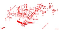 VORDERE STOSSFAENGER  für Honda CIVIC TOURER 1.8 ES 5 Türen 5 gang automatikgetriebe 2014