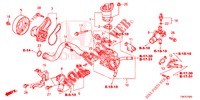 WASSERPUMPE/THERMOSTAT  für Honda CIVIC TOURER 1.8 ES 5 Türen 5 gang automatikgetriebe 2014