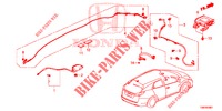ANTENNE/LAUTSPRECHER (RH) für Honda CIVIC TOURER 1.8 EXGT 5 Türen 5 gang automatikgetriebe 2014
