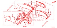 DREHZAHLMESSER  für Honda CIVIC TOURER 1.8 EXGT 5 Türen 5 gang automatikgetriebe 2014