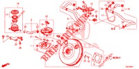 HAUPTBREMSZYLINDER/MASTER POWER (1.8L) (RH) für Honda CIVIC TOURER 1.8 EXGT 5 Türen 5 gang automatikgetriebe 2014