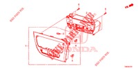 HEIZUNGSREGLER (RH) für Honda CIVIC TOURER 1.8 EXGT 5 Türen 5 gang automatikgetriebe 2014