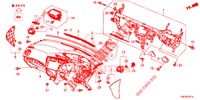INSTRUMENTENBRETT, OBEN (RH) für Honda CIVIC TOURER 1.8 EXGT 5 Türen 5 gang automatikgetriebe 2014