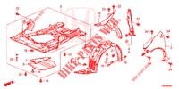 KOTFLUEGEL, VORNE  für Honda CIVIC TOURER 1.8 EXGT 5 Türen 5 gang automatikgetriebe 2014