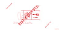 SCHLOSSZYLINDER (INTELLIGENT) für Honda CIVIC TOURER 1.8 EXGT 5 Türen 5 gang automatikgetriebe 2014