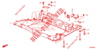 VORDERER HILFSRAHMEN  für Honda CIVIC TOURER 1.8 EXGT 5 Türen 5 gang automatikgetriebe 2014