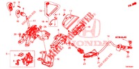 WAHLHEBEL (RH) für Honda CIVIC TOURER 1.8 EXGT 5 Türen 5 gang automatikgetriebe 2014