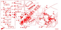 KABELBAUM (1) (RH) für Honda CIVIC TOURER 1.8 SE 5 Türen 5 gang automatikgetriebe 2014