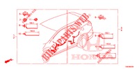 KABELBAUM (5) (RH) für Honda CIVIC TOURER 1.8 SE 5 Türen 5 gang automatikgetriebe 2014