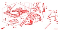 KOTFLUEGEL, VORNE  für Honda CIVIC TOURER 1.8 SE 5 Türen 5 gang automatikgetriebe 2014