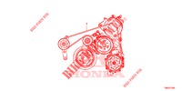 LICHTMASCHINENRIEMEN für Honda CIVIC TOURER 1.8 SE 5 Türen 5 gang automatikgetriebe 2014