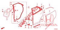TUERBLECHE, HINTEN(4D)  für Honda CIVIC TOURER 1.8 SE 5 Türen 5 gang automatikgetriebe 2014