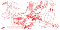 VORDERSITZ/SITZGURTE (D.) (2) für Honda CIVIC TOURER 1.8 SE 5 Türen 5 gang automatikgetriebe 2014
