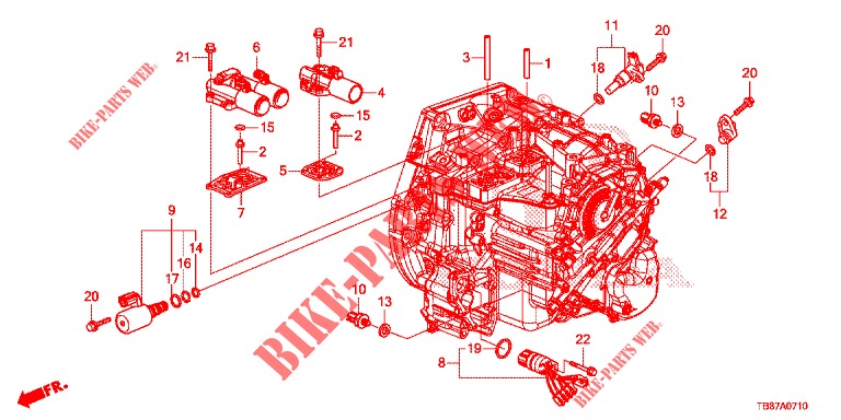 SPUELREGLER MAGNETVENTIL VENTIL('94,'95)  für Honda CIVIC TOURER 1.8 SE 5 Türen 5 gang automatikgetriebe 2014