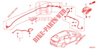 ANTENNE/LAUTSPRECHER (RH) für Honda CIVIC TOURER 1.8 ES 5 Türen 5 gang automatikgetriebe 2015