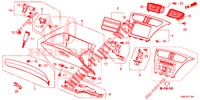 INSTRUMENT, ZIERSTUECK (COTE DE PASSAGER) (RH) für Honda CIVIC TOURER 1.8 ES 5 Türen 5 gang automatikgetriebe 2015