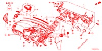 INSTRUMENTENBRETT, OBEN (RH) für Honda CIVIC TOURER 1.8 ES 5 Türen 5 gang automatikgetriebe 2015