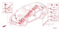 KABELBAUM (8) für Honda CIVIC TOURER 1.8 ES 5 Türen 5 gang automatikgetriebe 2015