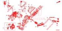 WAHLHEBEL (RH) für Honda CIVIC TOURER 1.8 ES 5 Türen 5 gang automatikgetriebe 2015
