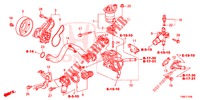 WASSERPUMPE/THERMOSTAT  für Honda CIVIC TOURER 1.8 ES 5 Türen 5 gang automatikgetriebe 2015
