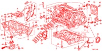 ZYLINDERBLOCK/OELWANNE  für Honda CIVIC TOURER 1.8 ES 5 Türen 5 gang automatikgetriebe 2015