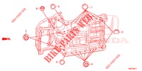GUMMITUELLE (INFERIEUR) für Honda CIVIC TOURER 1.8 EX 5 Türen 5 gang automatikgetriebe 2016