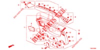 HECKKLAPPENVERKLEIDUNG/ TAFELVERKLEIDUNG, HINTEN(2D)  für Honda CIVIC TOURER 1.8 EX 5 Türen 5 gang automatikgetriebe 2016