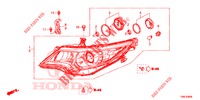 SCHEINWERFER  für Honda CIVIC TOURER 1.8 EX 5 Türen 5 gang automatikgetriebe 2016