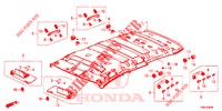 DACHVERKLEIDUNG  für Honda CIVIC TOURER 1.8 SE 5 Türen 5 gang automatikgetriebe 2016