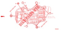 GUMMITUELLE (INFERIEUR) für Honda CIVIC TOURER 1.8 SE 5 Türen 5 gang automatikgetriebe 2016