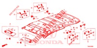 DACHVERKLEIDUNG  für Honda CIVIC TOURER 1.8 EXGT 5 Türen 5 gang automatikgetriebe 2017