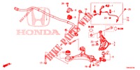 GELENK, VORNE  für Honda CIVIC TOURER 1.8 EXGT 5 Türen 5 gang automatikgetriebe 2017
