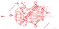 GUMMITUELLE (INFERIEUR) für Honda CIVIC TOURER 1.8 EXGT 5 Türen 5 gang automatikgetriebe 2017