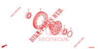 DIFFERENTIAL  für Honda CIVIC TOURER 1.8 LIFESTYLE 5 Türen 6 gang-Schaltgetriebe 2014