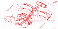 DREHZAHLMESSER  für Honda CIVIC TOURER 1.8 LIFESTYLE 5 Türen 6 gang-Schaltgetriebe 2014
