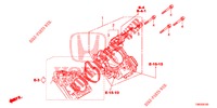 DROSSELKLAPPENGEHAEUSE('84,'85)  für Honda CIVIC TOURER 1.8 LIFESTYLE 5 Türen 6 gang-Schaltgetriebe 2014