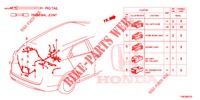 ELEKTR. STECKVERBINDER (ARRIERE) für Honda CIVIC TOURER 1.8 LIFESTYLE 5 Türen 6 gang-Schaltgetriebe 2014