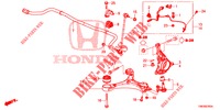 GELENK, VORNE  für Honda CIVIC TOURER 1.8 LIFESTYLE 5 Türen 6 gang-Schaltgetriebe 2014