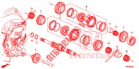 HAUPTWELLE  für Honda CIVIC TOURER 1.8 LIFESTYLE 5 Türen 6 gang-Schaltgetriebe 2014