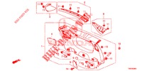HECKKLAPPENVERKLEIDUNG/ TAFELVERKLEIDUNG, HINTEN(2D)  für Honda CIVIC TOURER 1.8 LIFESTYLE 5 Türen 6 gang-Schaltgetriebe 2014