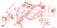RADAR  für Honda CIVIC TOURER 1.8 LIFESTYLE 5 Türen 6 gang-Schaltgetriebe 2014