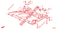 VORDERER HILFSRAHMEN  für Honda CIVIC TOURER 1.8 LIFESTYLE 5 Türen 6 gang-Schaltgetriebe 2014