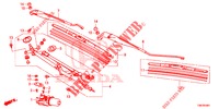 WINDSCHUTZSCHEIBENWISCHER (RH) für Honda CIVIC TOURER 1.8 LIFESTYLE 5 Türen 6 gang-Schaltgetriebe 2014