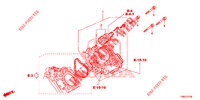 DROSSELKLAPPENGEHAEUSE('84,'85)  für Honda CIVIC TOURER 1.8 EX 5 Türen 6 gang-Schaltgetriebe 2015