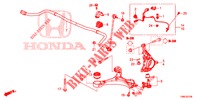 GELENK, VORNE  für Honda CIVIC TOURER 1.8 EX 5 Türen 6 gang-Schaltgetriebe 2015