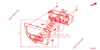 HEIZUNGSREGLER (RH) für Honda CIVIC TOURER 1.8 EX 5 Türen 6 gang-Schaltgetriebe 2015