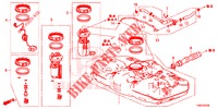KRAFTSTOFFTANK  für Honda CIVIC TOURER 1.8 EX 5 Türen 6 gang-Schaltgetriebe 2015
