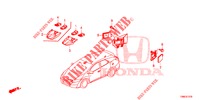 RADAR  für Honda CIVIC TOURER 1.8 EX 5 Türen 6 gang-Schaltgetriebe 2015