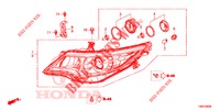 SCHEINWERFER  für Honda CIVIC TOURER 1.8 EX 5 Türen 6 gang-Schaltgetriebe 2015